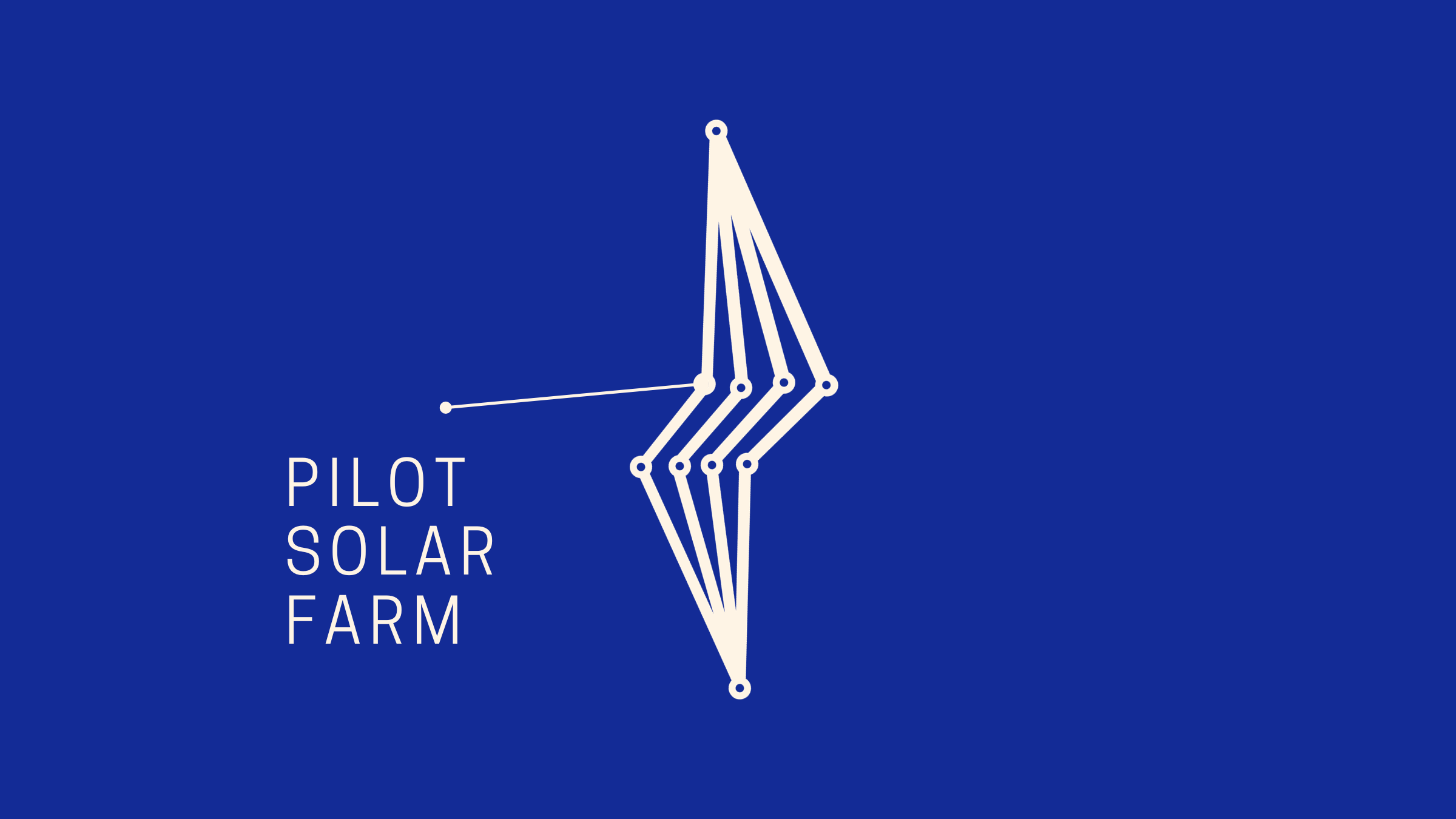 a pilot solar farm